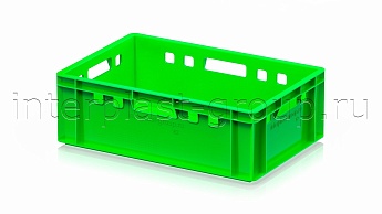 Ящик для мяса и колбасных изделий Е-2 светло-зеленый в Муроме Ящик для мяса и колбасных изделий Е-2 светло-зеленый в Муроме