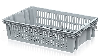 Ящик для овощей, фруктов и хлеба Евролоток серый в Муроме