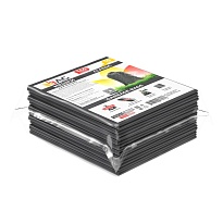 Мешки для мусора 160 л, серые, в пачке 10 шт., ПВД, 40 мкм, 900х1100 мм, i-Bag в Муроме Мешки для мусора 160 л, серые, в пачке 10 шт., ПВД, 40 мкм, 900х1100 мм, i-Bag в Муроме