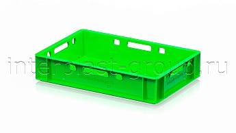 Ящик для мяса и колбасных изделий Е-1 светло-зеленый в Муроме Ящик для мяса и колбасных изделий Е-1 светло-зеленый в Муроме