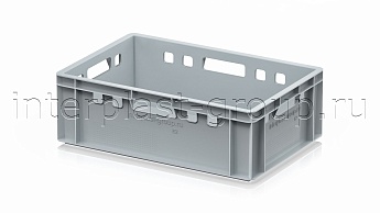 Ящик для мяса и колбасных изделий Е-2 серый в Муроме Ящик для мяса и колбасных изделий Е-2 серый в Муроме