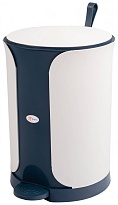 Контейнер для мусора Sтилъ с педалью 11 л синий 11 синий в Муроме