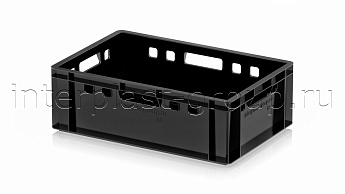 Ящик для мяса и колбасных изделий Е-2 черный в Муроме Ящик для мяса и колбасных изделий Е-2 черный в Муроме