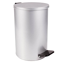 Ведро для мусора с педалью, усиленное, Титан, 10 л, серое, оцинкованная сталь в Муроме Ведро для мусора с педалью, усиленное, Титан, 10 л, серое, оцинкованная сталь в Муроме