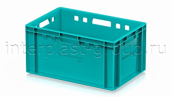 Ящик для мяса и колбасных изделий Е-3 бирюзовый в Муроме