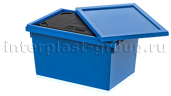 Изотермический контейнер KV 6432 в сборе с крышкой голубой в Муроме Изотермический контейнер KV 6432 в сборе с крышкой голубой в Муроме