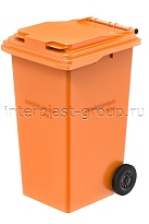 Мусорный контейнер 240 л оранжевый 240 оранжевый в Муроме