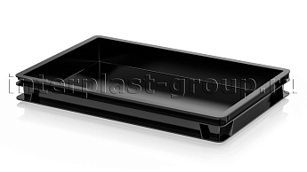 Ящик для полуфабрикатов сплошной черный в Муроме