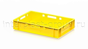 Ящик для мяса и колбасных изделий Е-1 желтый в Муроме