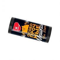 Мешки для мусора 45 л, черные, в рулоне 20 шт., ПНД, 14 мкм, 650х550 мм, Особопрочные, МП7795 в Муроме Мешки для мусора 45 л, черные, в рулоне 20 шт., ПНД, 14 мкм, 650х550 мм, Особопрочные, МП7795 в Муроме