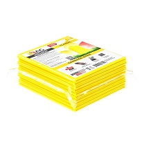 Мешки для мусора 160 л, желтые, в пачке 10 шт., ПВД, 40 мкм, 900х1100 мм, i-Bag в Муроме Мешки для мусора 160 л, желтые, в пачке 10 шт., ПВД, 40 мкм, 900х1100 мм, i-Bag в Муроме