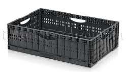 Ящик складной 600х400х180 темно-серый