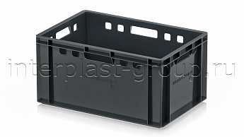 Ящик для мяса и колбасных изделий Е-3 темно-серый в Муроме