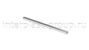 Ось металлическая для контейнера 120 л.  серый в Муроме