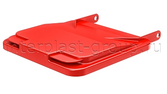 Комплект крышки для контейнера 120 л. красная  красный в Муроме