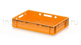 Ящик для мяса и колбасных изделий Е-1 оранжевый в Муроме
