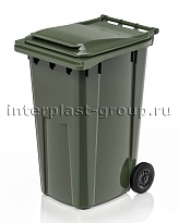 Контейнер для мусора 240 л зеленый облегченный 240 зеленый в Муроме